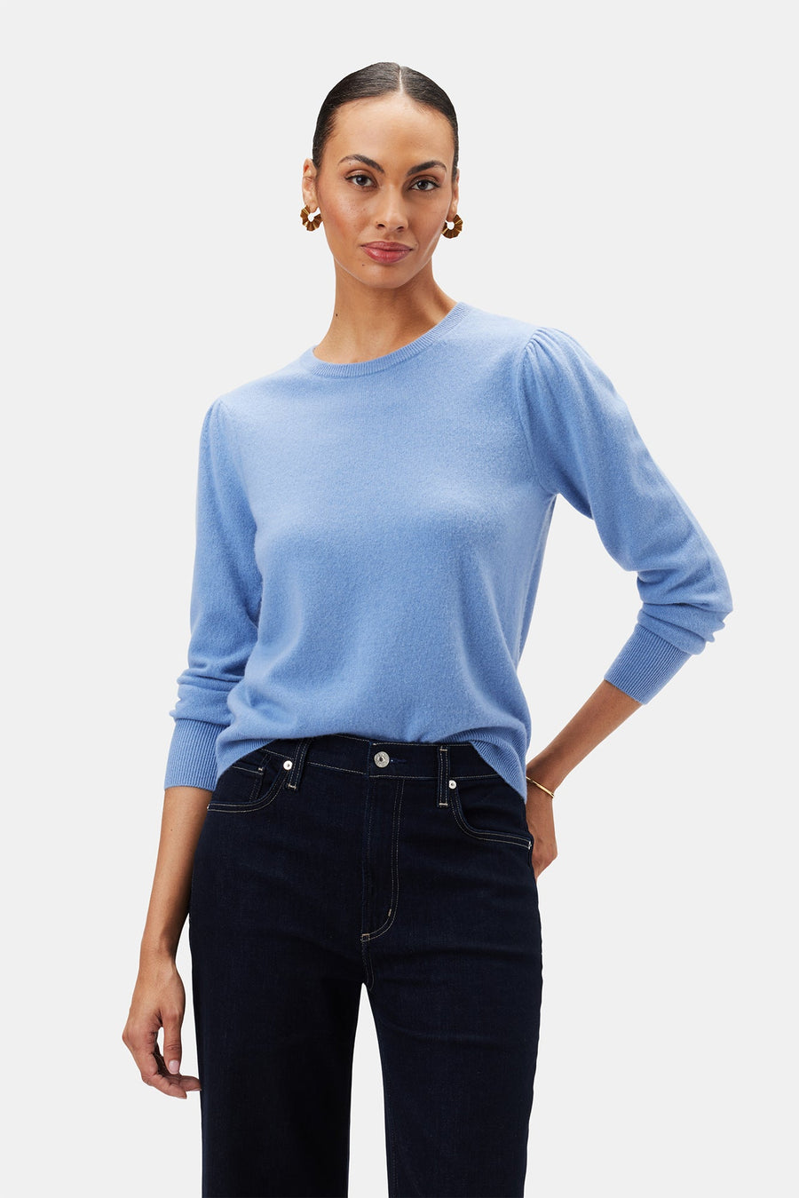 Odilia Cashmere Sweater - Horizon Blue