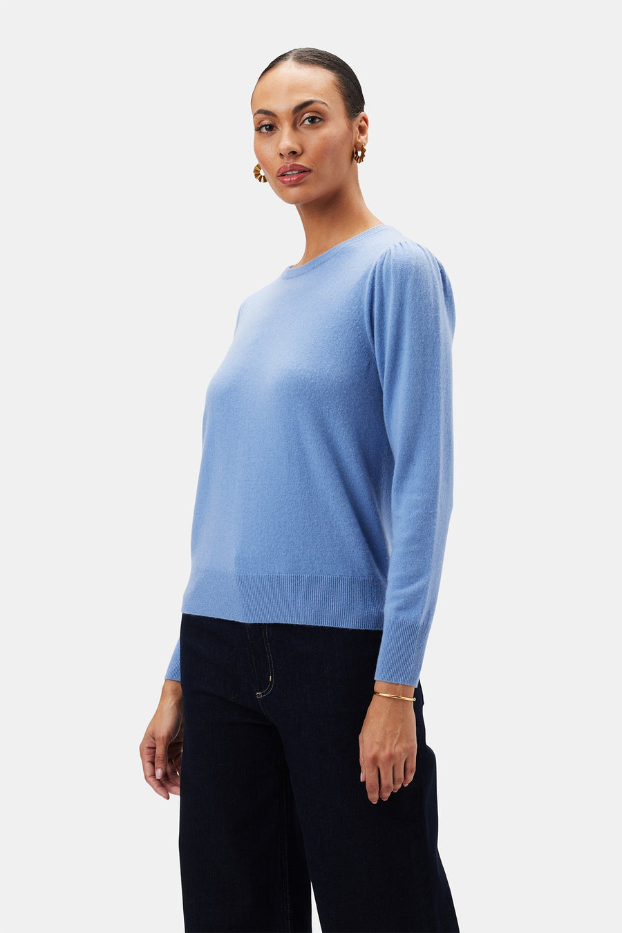 Odilia Cashmere Sweater - Horizon Blue