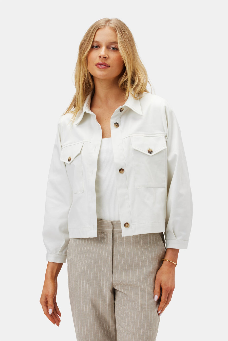 Genevieve Jacket - Ivory